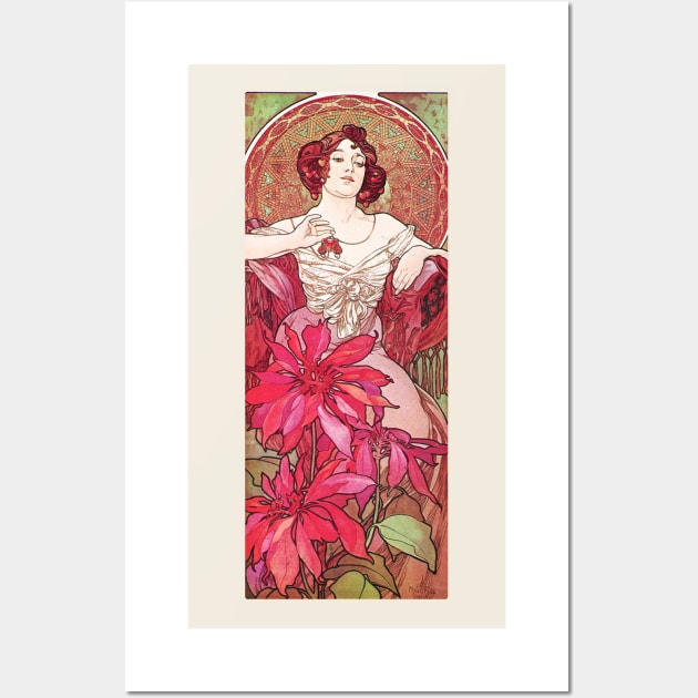 The Precious Stones - Ruby, 1900 Wall Art by WAITE-SMITH VINTAGE ART